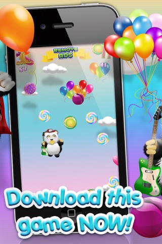 Baby Panda Bears Candy Rain - A Fun Kids Jumping Edition FREE Game! screenshot 2