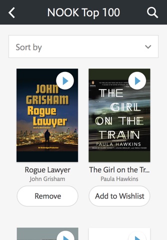 NOOK Audiobooks screenshot 2