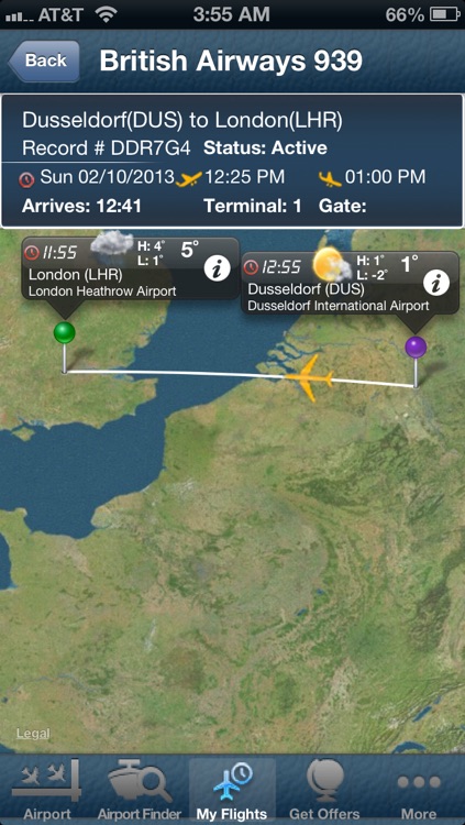Heathrow Airport Flight Tracker