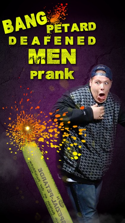 Bang Petard Deafened Men Prank