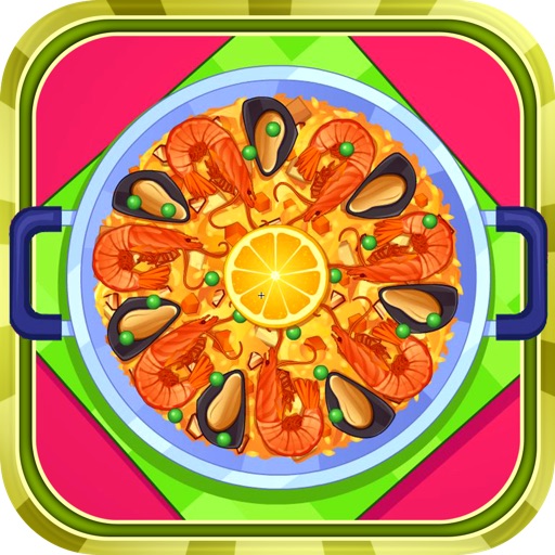 Authentic spanish paella cooking game iOS App