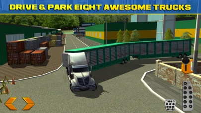 Trucker Parking Simulator Real Monster Truck Car Racing Driving Test Screenshot 3
