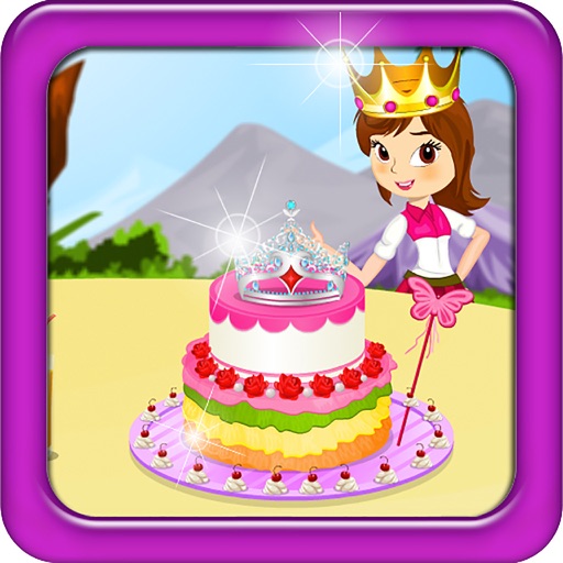 Princess Birthday Cake Cooking Game Icon