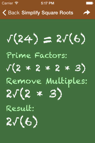 Pocket Algebra screenshot 4