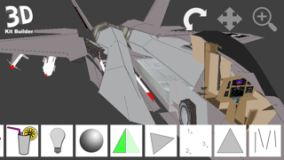 3D Kit Builder (Fighter Jet)のおすすめ画像3