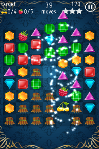 Jewels Crush - Free Game screenshot 4