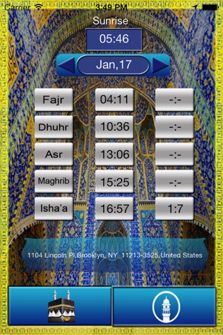 Find Mecca Qibla Prayer timing screenshot 2