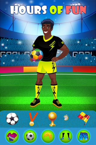 World Football Stars - Free Dress Up Game screenshot 2