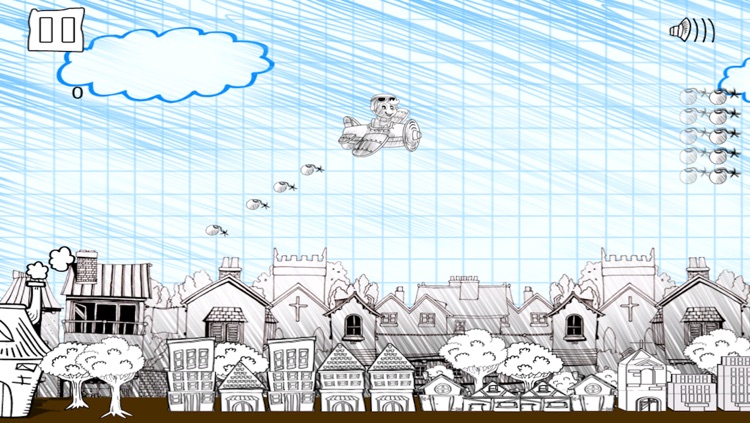 Sketch Man Airplane Bomber -  Extreme Aerial Warfare Mayhem Free