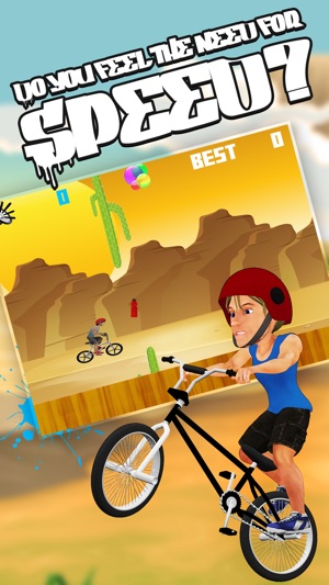 BMX Biker Racing Mayhem: Xtreme Mad Stun