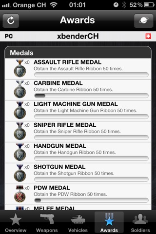 BF3 Stats (unofficial) screenshot 4