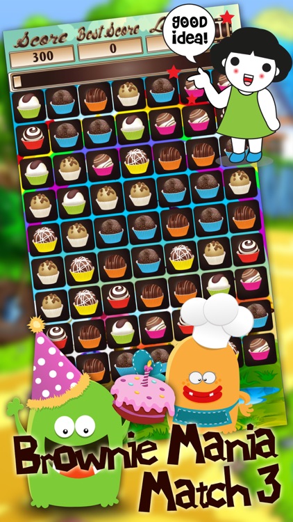 Brownie Mania Match 3