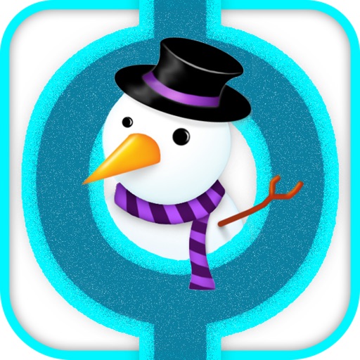 A Snow Man in a line - Hardest Challenging Game icon