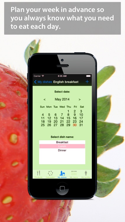 Easy Calorie Counter for your meals - Lose and track your weight with the biggest nutrition data set.