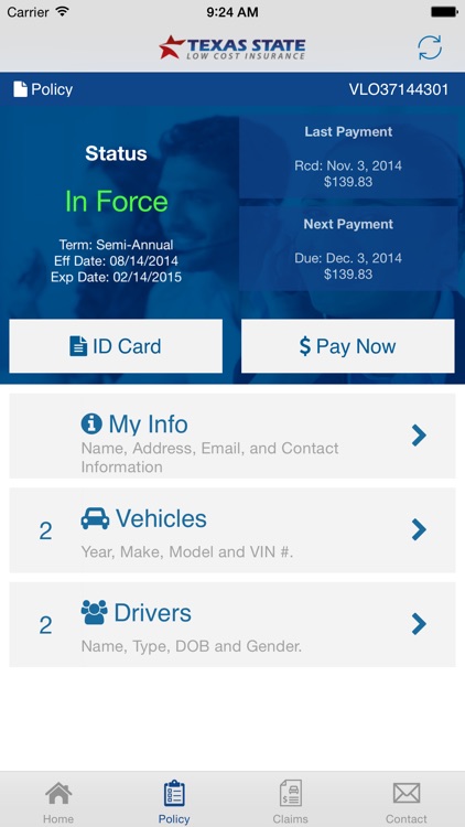 TEX Direct Auto Insurance by Oakwood Software Insurance Solutions, L.L.C.