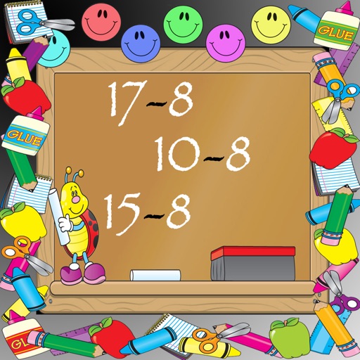 Subtraction 8 icon