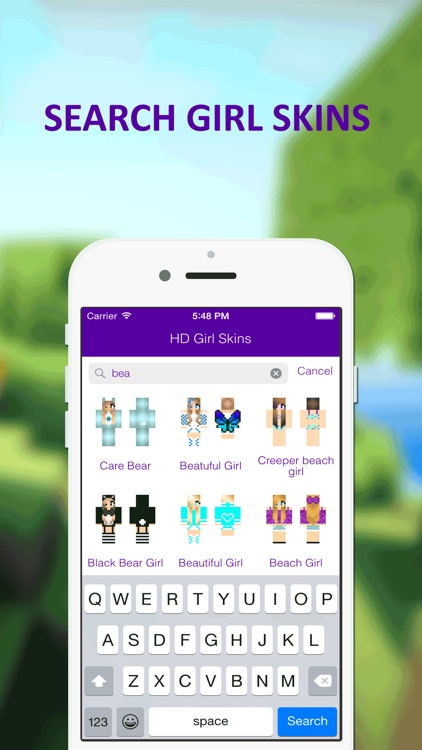 Best of HD Girl Skins - Ultimate Collection for Minecraft PE