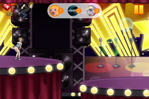 Celebrity Twerking Runner Game FREE: Justin Bieber and Miley Cyrus Edition - Fun Dash and Jump by Top Kingdom games screenshot 2