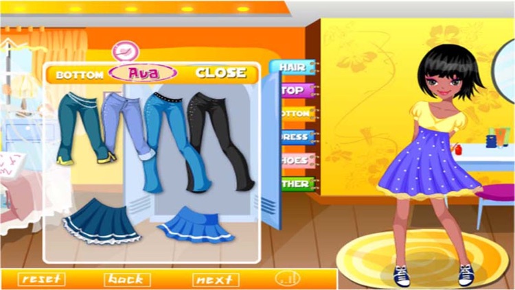 Chic School Girls Dressing & Makeover screenshot-3