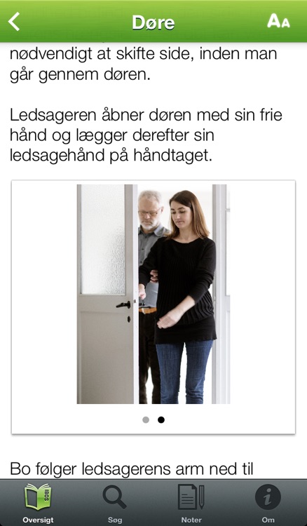 Ledsageteknik – sådan følges man ad, når den ene har et synshandicap screenshot-4