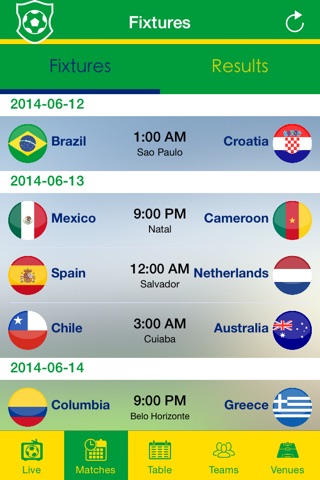 2014 World Football Cup Companion screenshot 3