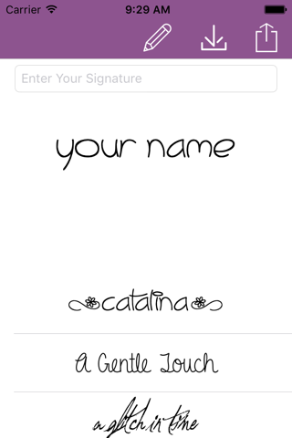 Signature screenshot 2