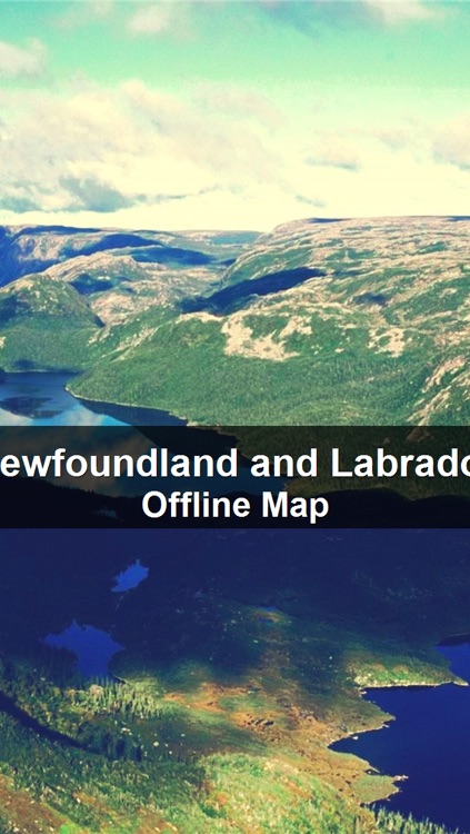 Newfoundland and Labrador Map - World Offline Maps