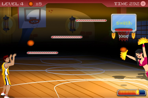 Obstacle Basket -  Real Basketball Free Throw Coach screenshot 3