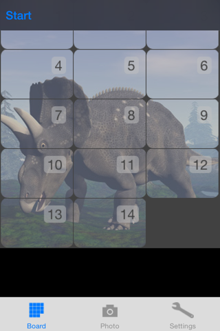 Dinosaur Photo Puzzle Game screenshot 2