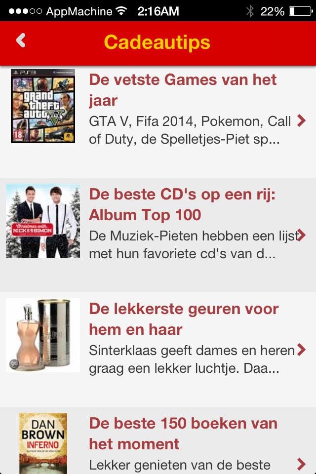 De Sinterklaas App screenshot 3