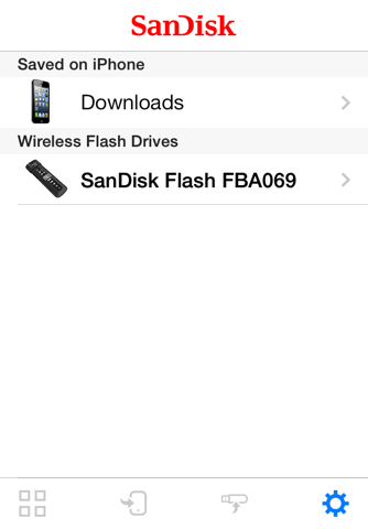 SanDisk Connect™ Wireless Flash Drive screenshot 2