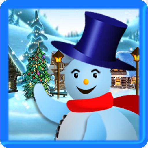 Frosty Snowman Christmas Run: The best adventure game for the starfall holiday kids icon