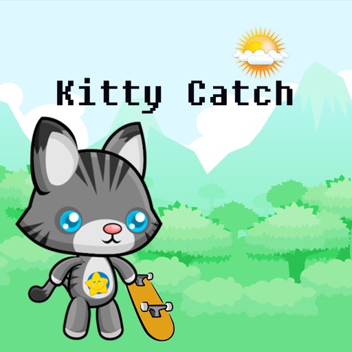 Kitty catch Stay On Screen And Collect Coins icon