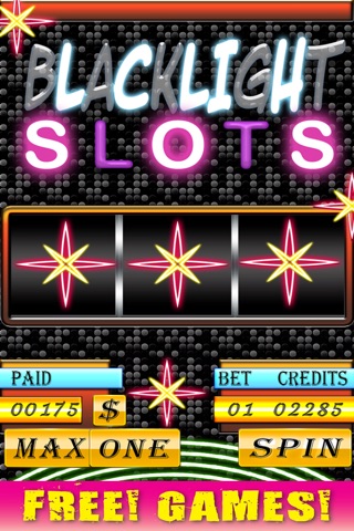 Blacklight Slots Casino - Best Free Slot Machines Games (For iPhone, iPad, and iPod) screenshot 2