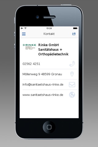 Sanitätshaus Rinke screenshot 4