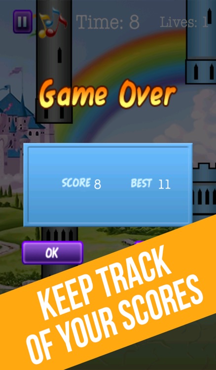 Flying Unicorn - Best Tapping Animal Game screenshot-3