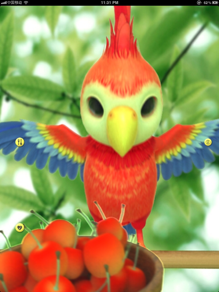 Talking Polly the Parrot HD Free screenshot 4