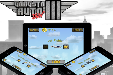 Gangsta Auto Thief III - Reckless Sky Hustle From West-Coast Bullet City to San Gangster Street City screenshot 3