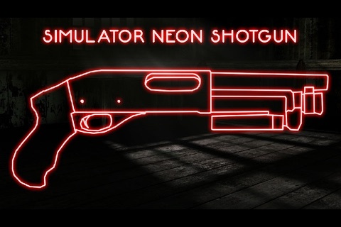 Neon Weapon Shotgun Simulator screenshot 2