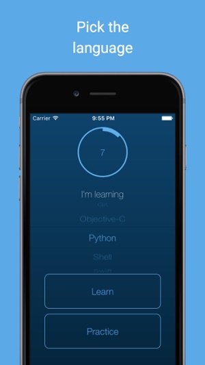 Syntle - learn programming syntax in Python, Swift, Objectiv(圖1)-速報App