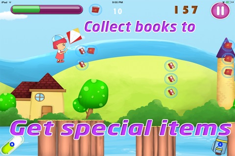 Tom and Angela Loves School - Jumping and  Playing Game "Get Me" screenshot 3