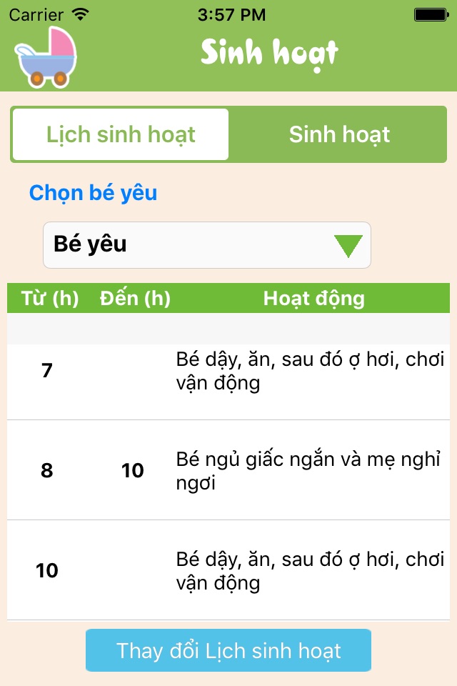 Chăm con - Chăm sóc bé yêu của bạn screenshot 2