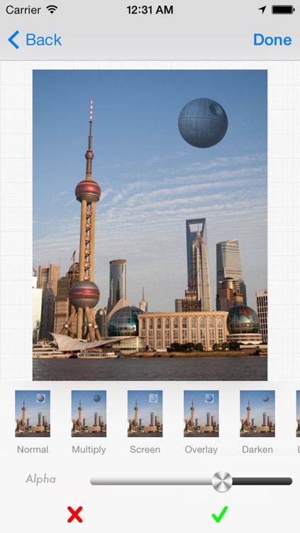 Poshlight - Surreal special effects image blender, instantly posh your photos! screenshot-3