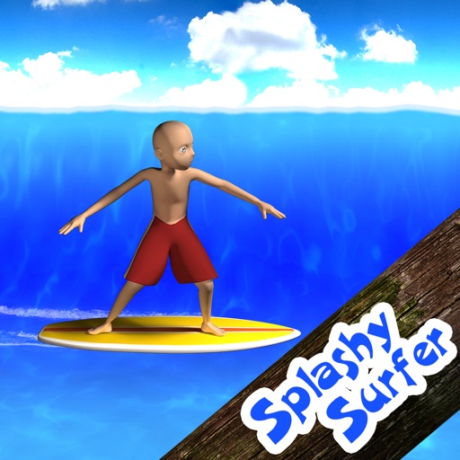 Splashy Surfer Icon
