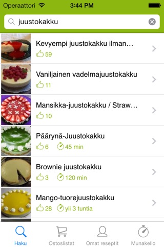 Kotikokki screenshot 2