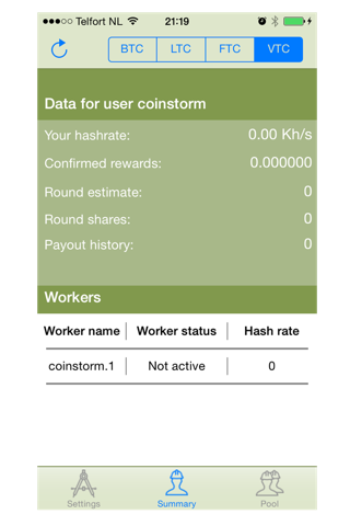 Coins Monitoring app screenshot 4