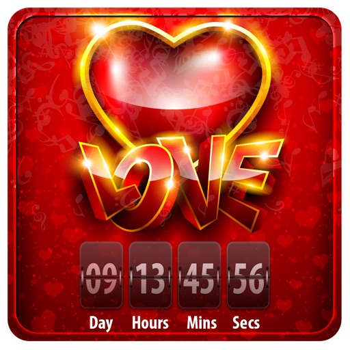 Valentine's Day - Countdown Free iOS App