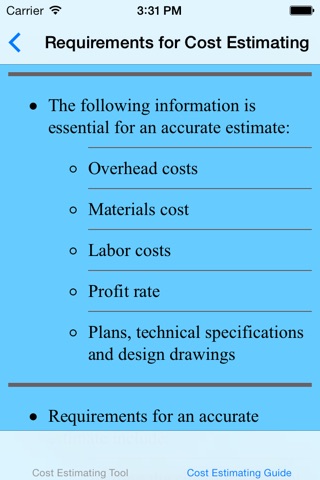 Cost Estimator's Reference Guide and Cost Estimating Tool screenshot 4