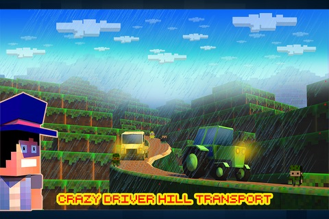 Off Road Blocky Mountains Tourist Bus screenshot 2