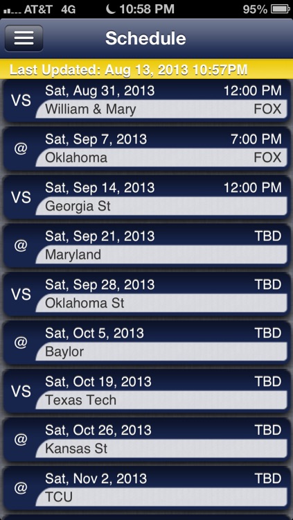 West Virginia Football Live